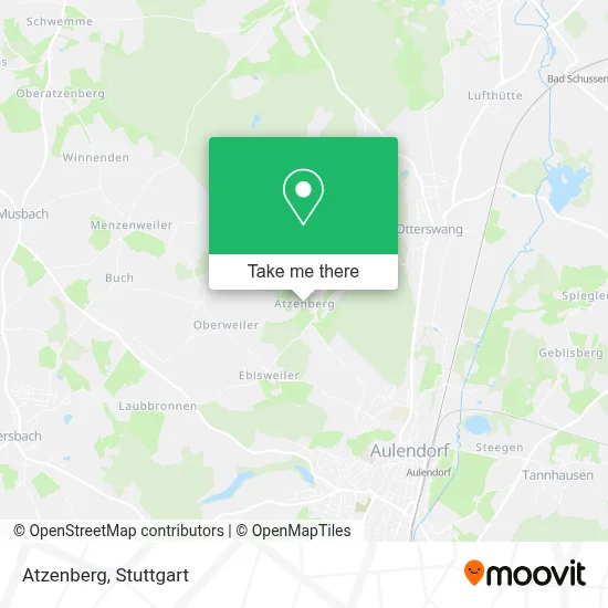 Atzenberg map