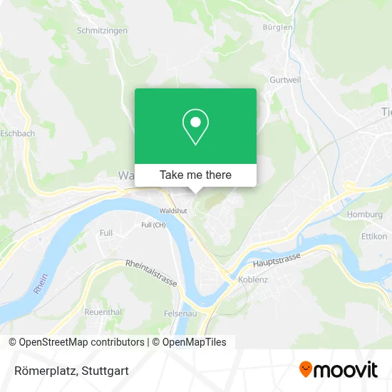 Römerplatz map