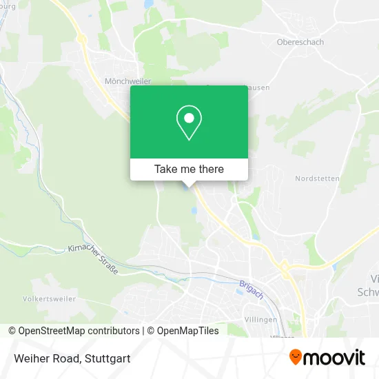 Weiherweg map