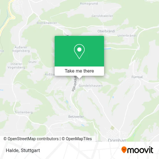 Halde map