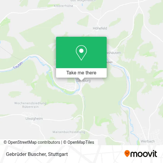 Gebrüder Buscher map