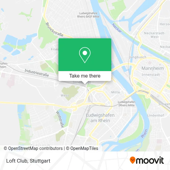 Loft Club map