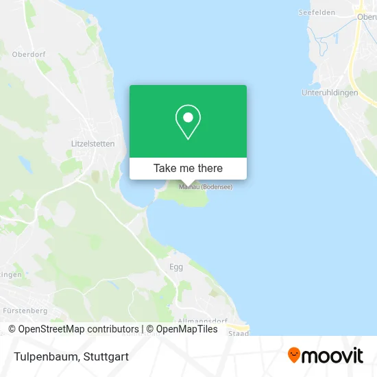 Tulpenbaum map