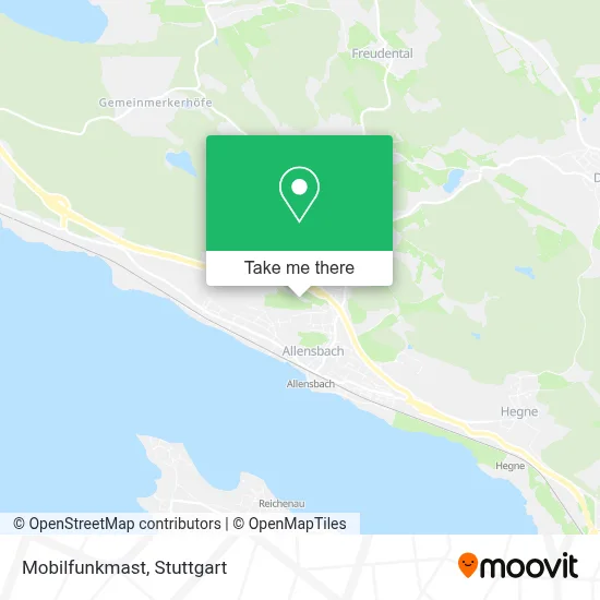 Mobilfunkmast map