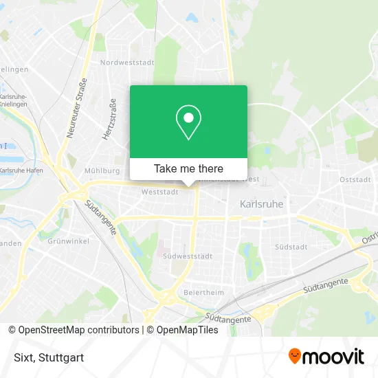 Sixt map