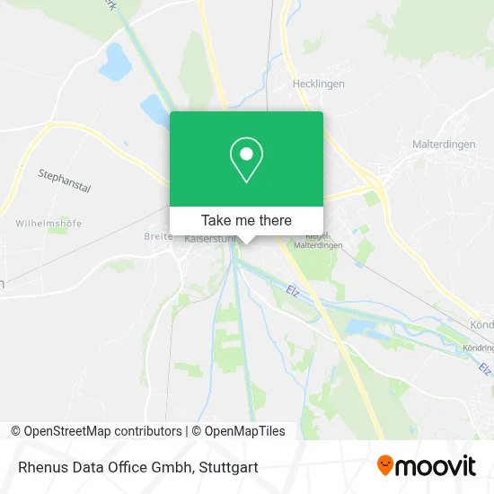 Rhenus Data Office Gmbh map