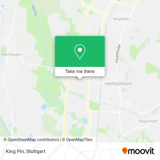 King Pin map