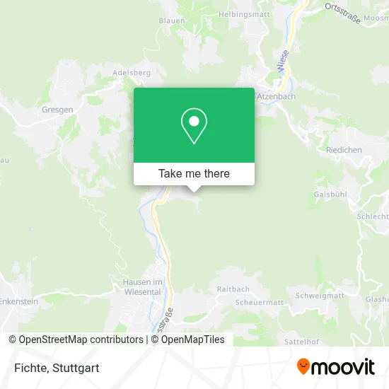 Fichte map
