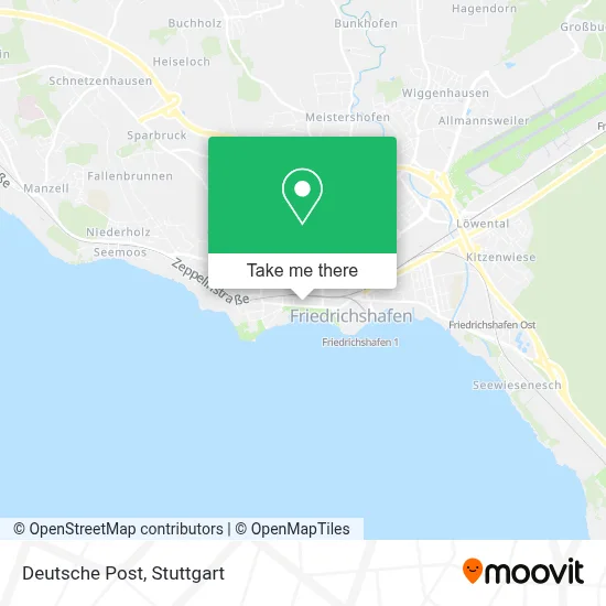 Deutsche Post map
