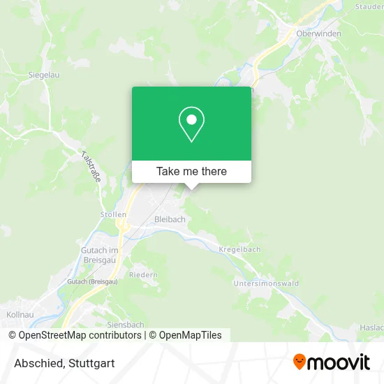 Abschied map