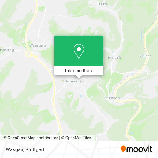 Wasgau map