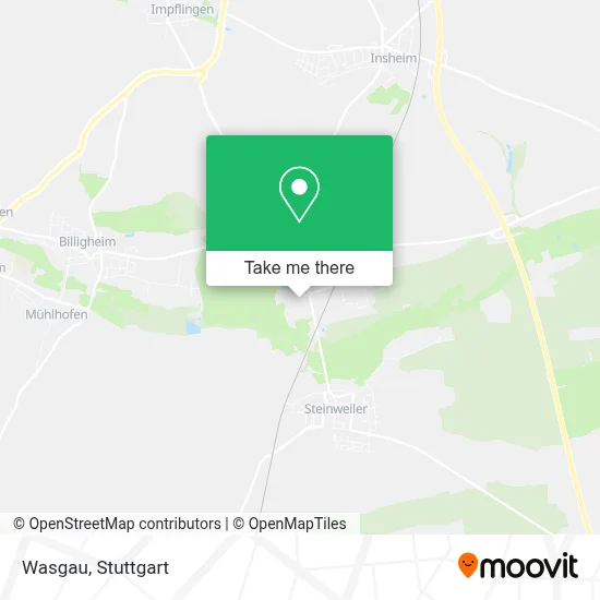 Wasgau map