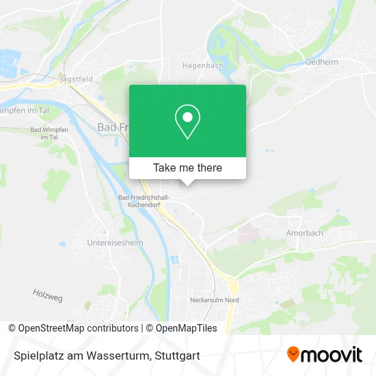 Spielplatz am Wasserturm map