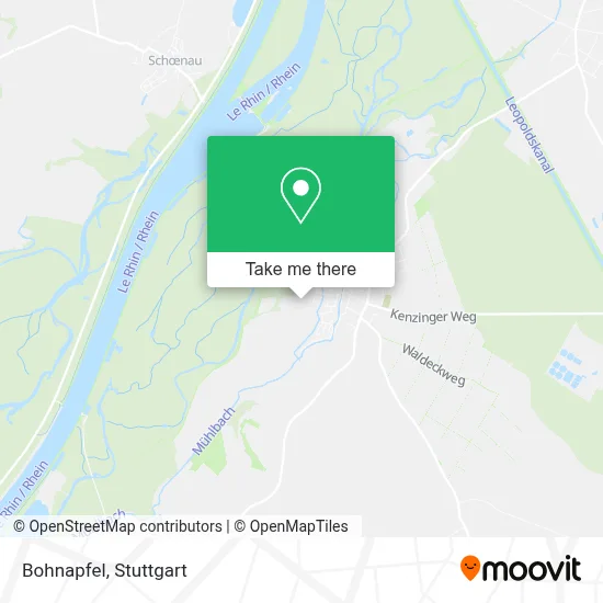Bohnapfel map