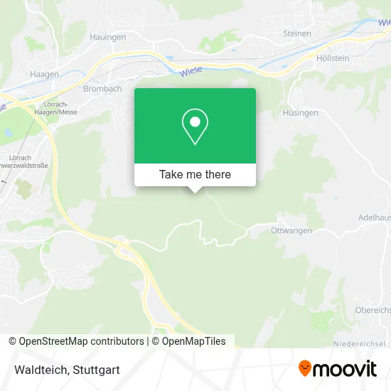 Waldteich map
