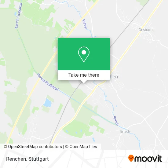 Renchen map