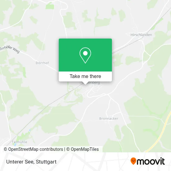 Unterer See map