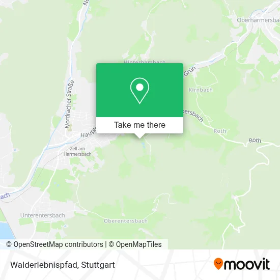 Walderlebnispfad map