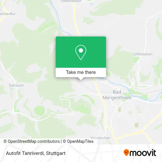 Autofit Tanriverdi map