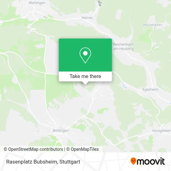 Rasenplatz Bubsheim map