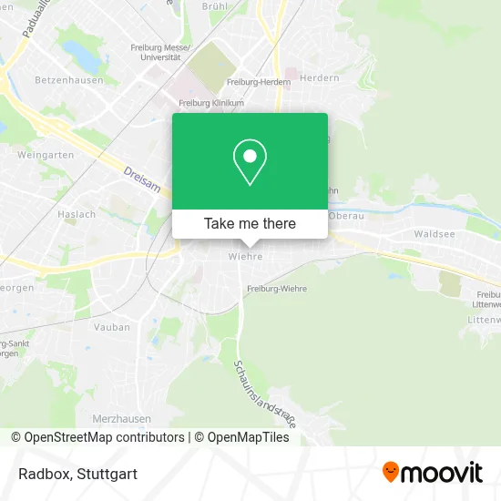 Radbox map