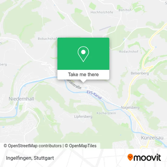 Ingelfingen map