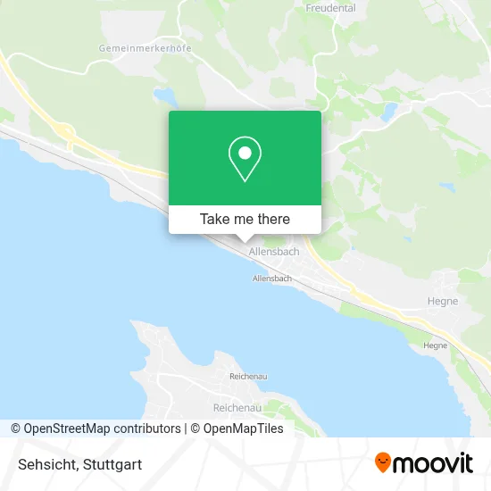 Sehsicht map