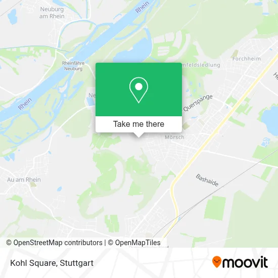 Kohlplatz map