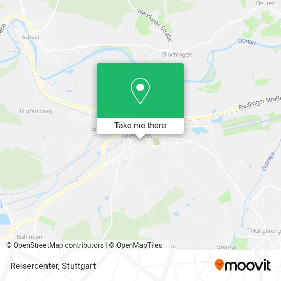 Reisercenter map