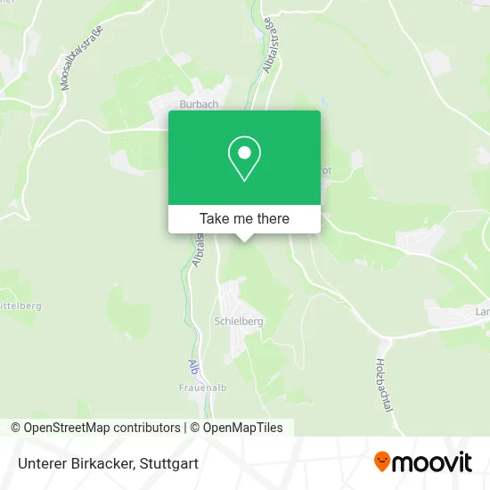 Unterer Birkacker map