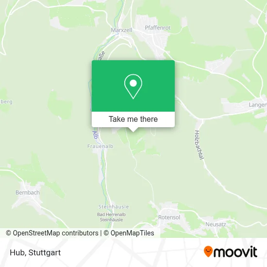 Hub map