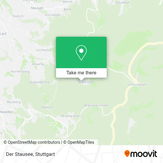 Der Stausee map