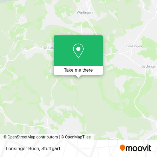 Lonsinger Buch map