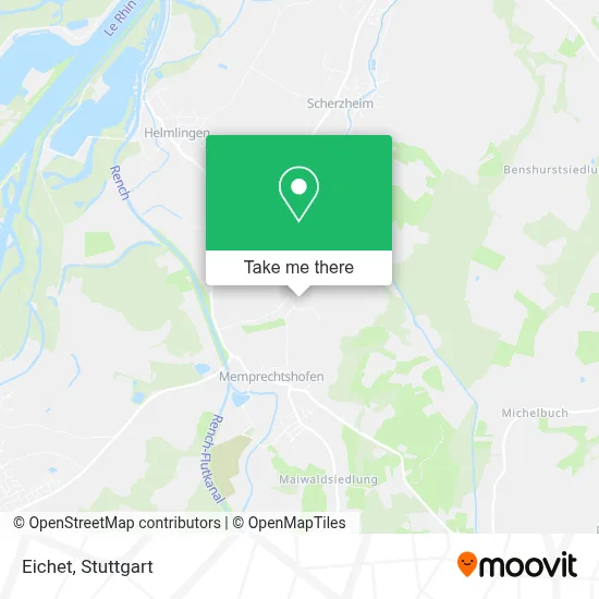 Eichet map