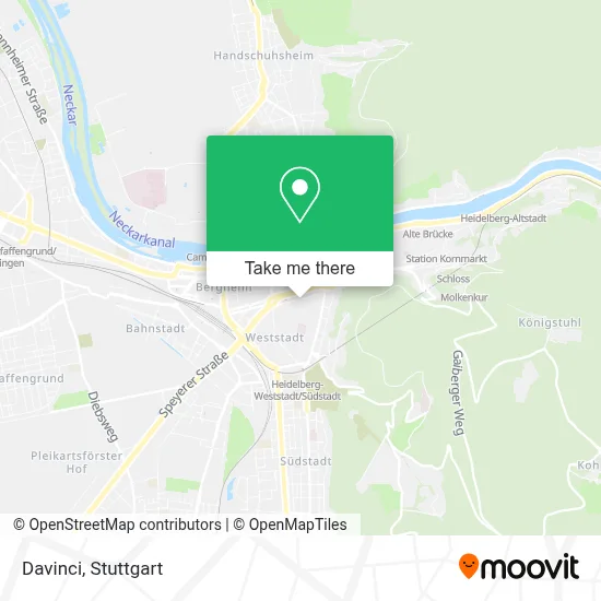 Davinci map