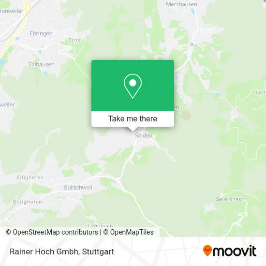 Rainer Hoch Gmbh map