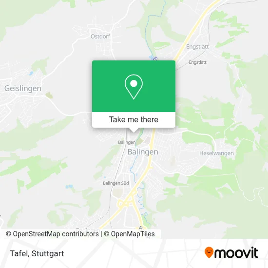 Tafel map
