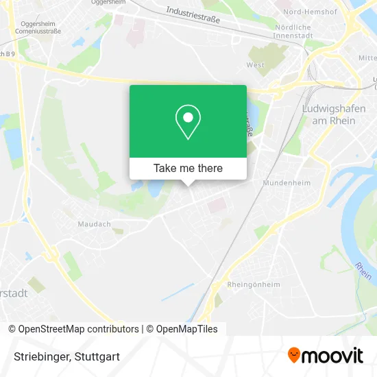 Striebinger map