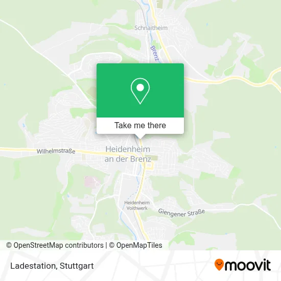 Ladestation map