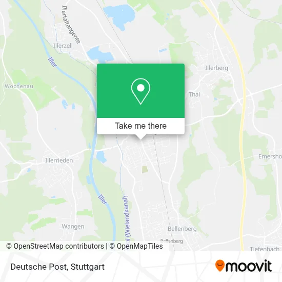 Deutsche Post map