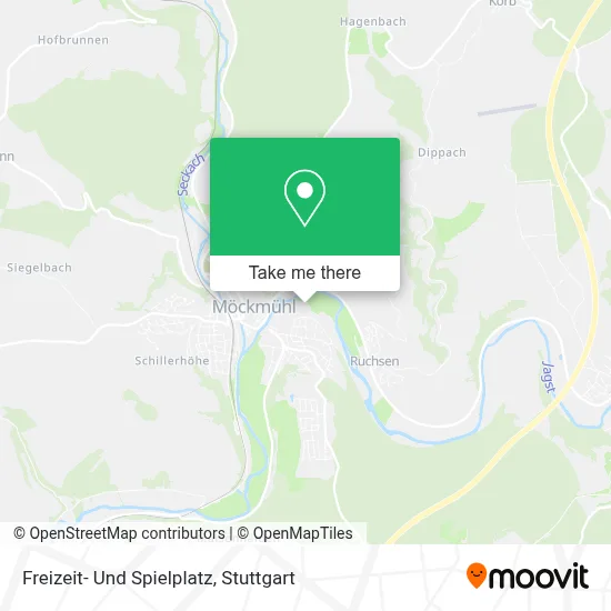 Freizeit- Und Spielplatz map