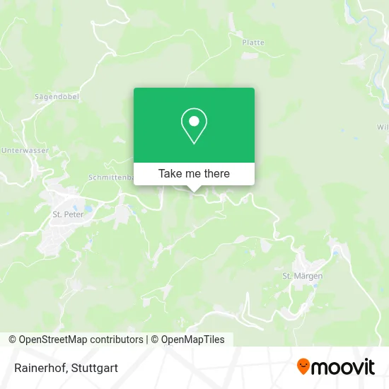 Rainerhof map