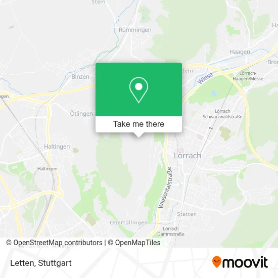 Letten map