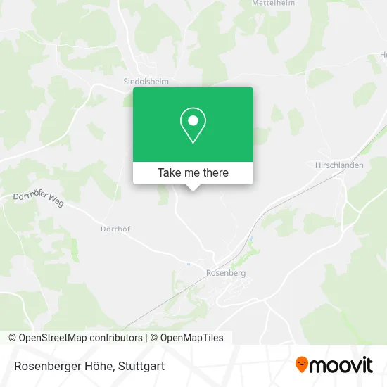 Rosenberger Höhe map