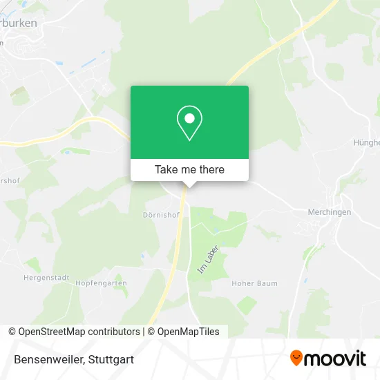 Bensenweiler map