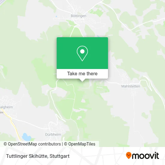 Tuttlinger Skihütte map