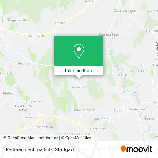 Raderach Schmalholz map
