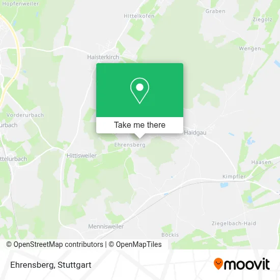 Ehrensberg map
