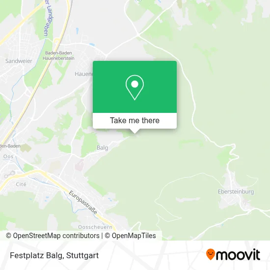 Festplatz Balg map
