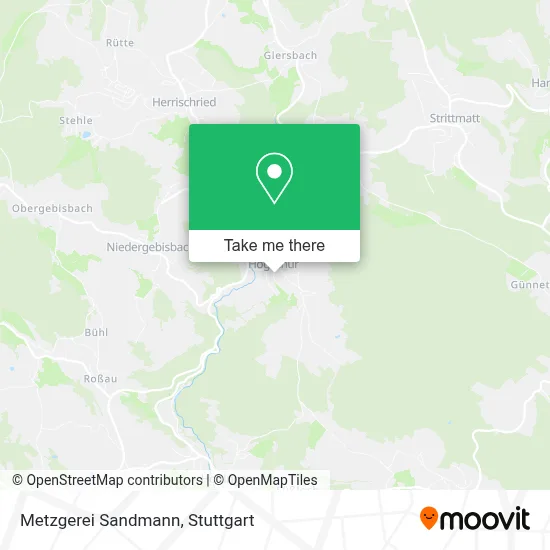 Metzgerei Sandmann map
